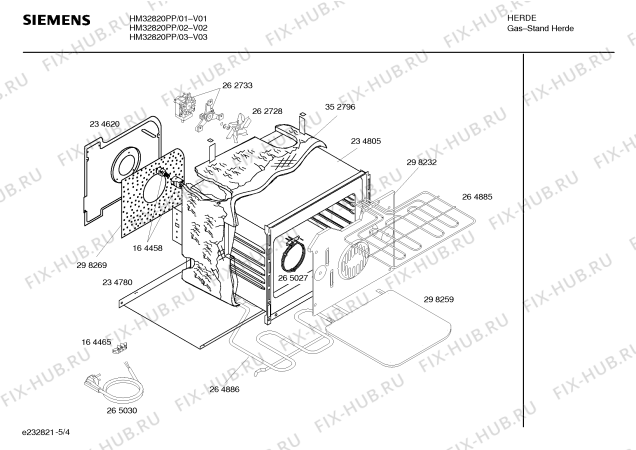 Схема №3 HM32820PP с изображением Панель управления для плиты (духовки) Siemens 00352857