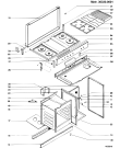 Схема №3 KN1000CIG (F005826) с изображением Рукоятка для духового шкафа Indesit C00040732