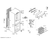 Схема №3 3KEL6852 с изображением Дверь для холодильной камеры Bosch 00246261