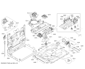 Схема №4 HBG78R950B Bosch с изображением Модуль управления, запрограммированный для плиты (духовки) Bosch 00741320