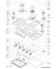Схема №1 LPR 973 с изображением Труба для духового шкафа Whirlpool 481010400256