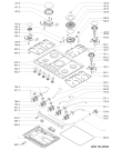 Схема №1 LPR 973 с изображением Затычка для плиты (духовки) Whirlpool 481010400200