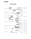 Схема №1 CM151870/9QA с изображением Держатель фильтра для кофеварки (кофемашины) Tefal SS-201268