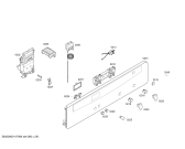 Схема №5 B1322W1GB с изображением Панель управления для электропечи Bosch 00449224