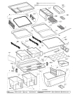 Схема №5 DN150220DB (7250048773) с изображением Часть корпуса для холодильной камеры Beko 4396701400