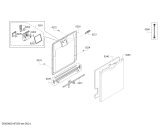 Схема №8 SMS58N88ZA SuperSilence - tp3 с изображением Передняя панель для электропосудомоечной машины Bosch 11006470