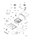 Схема №1 AKR 433 NB с изображением Спецфильтр для электровытяжки Whirlpool 481245858195