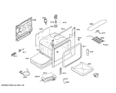 Схема №4 HGG24W225M с изображением Изоляция для духового шкафа Bosch 00684991