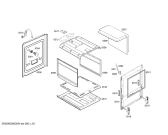 Схема №5 FN102D14EG MILANO I с изображением Декоративная планка для духового шкафа Bosch 00434733