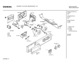 Схема №3 WM35030GB SIWAMAT PLUS 3503 с изображением Панель управления для стиральной машины Siemens 00286713