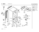 Схема №3 KGV7006 с изображением Панель для холодильника Bosch 00299248