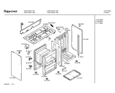 Схема №4 CSA410 с изображением Панель для духового шкафа Bosch 00288882