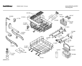 Схема №4 GM215110 с изображением Корзина для посуды для посудомоечной машины Bosch 00216448