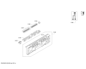 Схема №7 S585M50X4R Made in Germany с изображением Набор кнопок для посудомойки Bosch 10006451