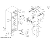 Схема №4 3FFP3767 с изображением Дверь морозильной камеры для холодильника Bosch 00710408
