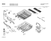 Схема №4 SGS43C02GB Classixx с изображением Передняя панель для посудомоечной машины Bosch 00369478