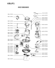 Схема №1 KM310850/6M0 с изображением Термостат для электрокофемашины Krups MS-623589