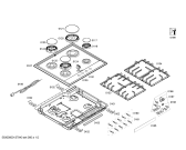 Схема №2 T25S56S0 ENC.T25S56S0 4G+1W NE70F IH5 с изображением Ручка конфорки для плиты (духовки) Bosch 00615730