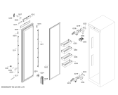 Схема №4 T24IF900SP, Thermador с изображением Дверь для холодильника Bosch 00717393