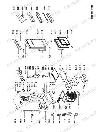 Схема №1 KGA 3302 с изображением Сенсорная панель для холодильной камеры Whirlpool 481245228504