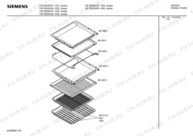 Схема №4 HE78220 с изображением Панель управления для духового шкафа Siemens 00354144