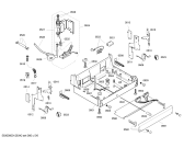 Схема №4 SGU55E78SK с изображением Передняя панель для посудомоечной машины Bosch 00448222