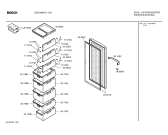 Схема №3 GSD3495 с изображением Передняя панель для холодильной камеры Bosch 00361450