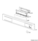 Схема №1 BS5731402M с изображением Микромодуль для духового шкафа Aeg 9825618152251