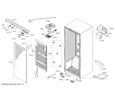 Схема №3 KSW26V80TI с изображением Дверь для холодильной камеры Bosch 00712930