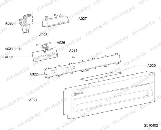 Схема №9 GS 4996 G/BL с изображением Обшивка для посудомойки Whirlpool 481244010385