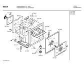 Схема №6 HBN9361GB с изображением Фронтальное стекло для плиты (духовки) Bosch 00361511