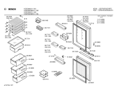 Схема №3 KGS3500EU с изображением Крышка для холодильной камеры Bosch 00163191