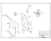 Схема №4 DSS 1311 XP (7652343955) с изображением Панель для посудомойки Beko 1714093000