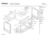 Схема №4 CH11360 с изображением Панель для духового шкафа Bosch 00287044