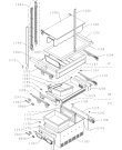 Схема №1 RF2826S (452842, HZLF3877) с изображением Полка для холодильной камеры Gorenje 295452