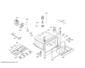 Схема №4 3HB505NP Horno balay.2d.indpt.CFm.E0_TIF.negro с изображением Передняя часть корпуса для электропечи Bosch 00673647