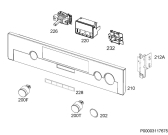 Схема №1 BSE574021M с изображением Переключатель для духового шкафа Aeg 140027967730