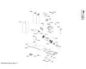 Схема №1 DWA06E662 Bosch с изображением Вентиляционный канал для вентиляции Bosch 00714476