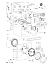 Схема №1 AWO 10760 с изображением Обшивка для стиралки Whirlpool 481245216838