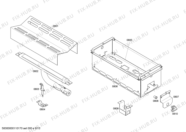 Схема №11 PG486GEBS с изображением Кабель для плиты (духовки) Bosch 00496008