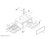 Схема №6 U17M52S3GB с изображением Панель управления для духового шкафа Bosch 00745019
