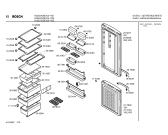 Схема №3 KGS3762IE с изображением Дверь для холодильной камеры Bosch 00235877