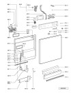 Схема №2 ADP 6947 IX PC с изображением Панель для посудомойки Whirlpool 481254378505