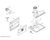 Схема №5 FRMA702W с изображением Панель управления для плиты (духовки) Bosch 11006718