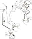 Схема №4 K6.1100N (295676, PS0A3/110) с изображением Декоративная панель для стиралки Gorenje 296429
