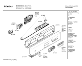 Схема №4 SE55M550FF с изображением Передняя панель для электропосудомоечной машины Siemens 00449462