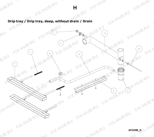 Схема №17 AFO 398 с изображением Другое для составляющей Whirlpool 483286011415