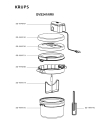 Схема №1 GVS241/6R0 с изображением Всякое для фризера Krups SS-994848
