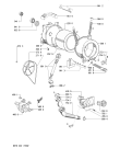 Схема №2 AWM 1404/4 с изображением Ручка (крючок) люка для стиральной машины Whirlpool 481249878651