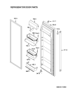 Схема №10 S20E 20BIL4 A+ с изображением Дверка для холодильника Whirlpool 481241610641